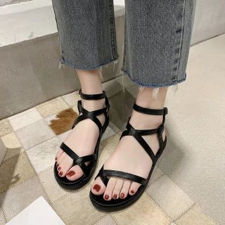 Giày sandal nữ, giày sandal quai chéo, sandal, sandal quai, giày sandal đi học
