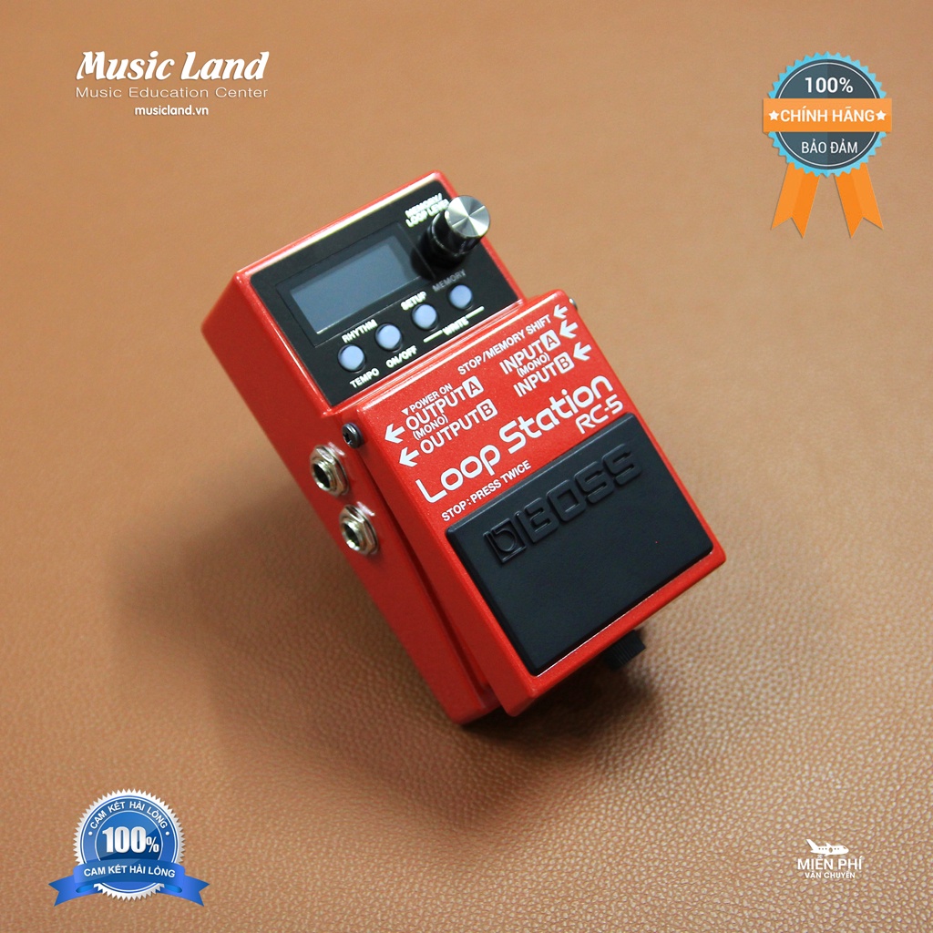 Phơ Guitar Điện  Boss Loop Station RC-5 – Chính Hãng