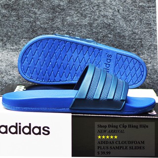 Dép Adidas Plus Mono Cloudfoam màu đen 2019