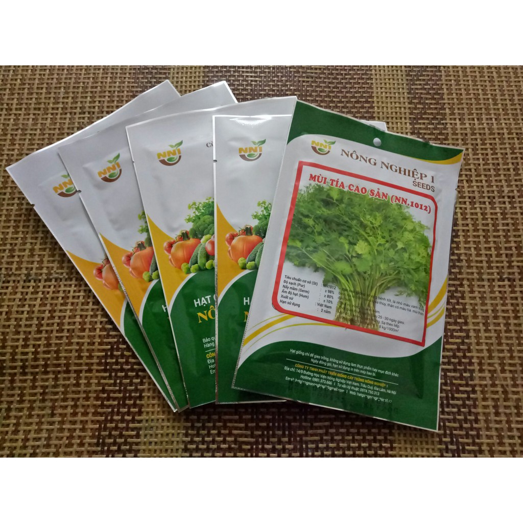 Combo 10 gói rau ăn lá tự chọn giá rẻ dễ trồng