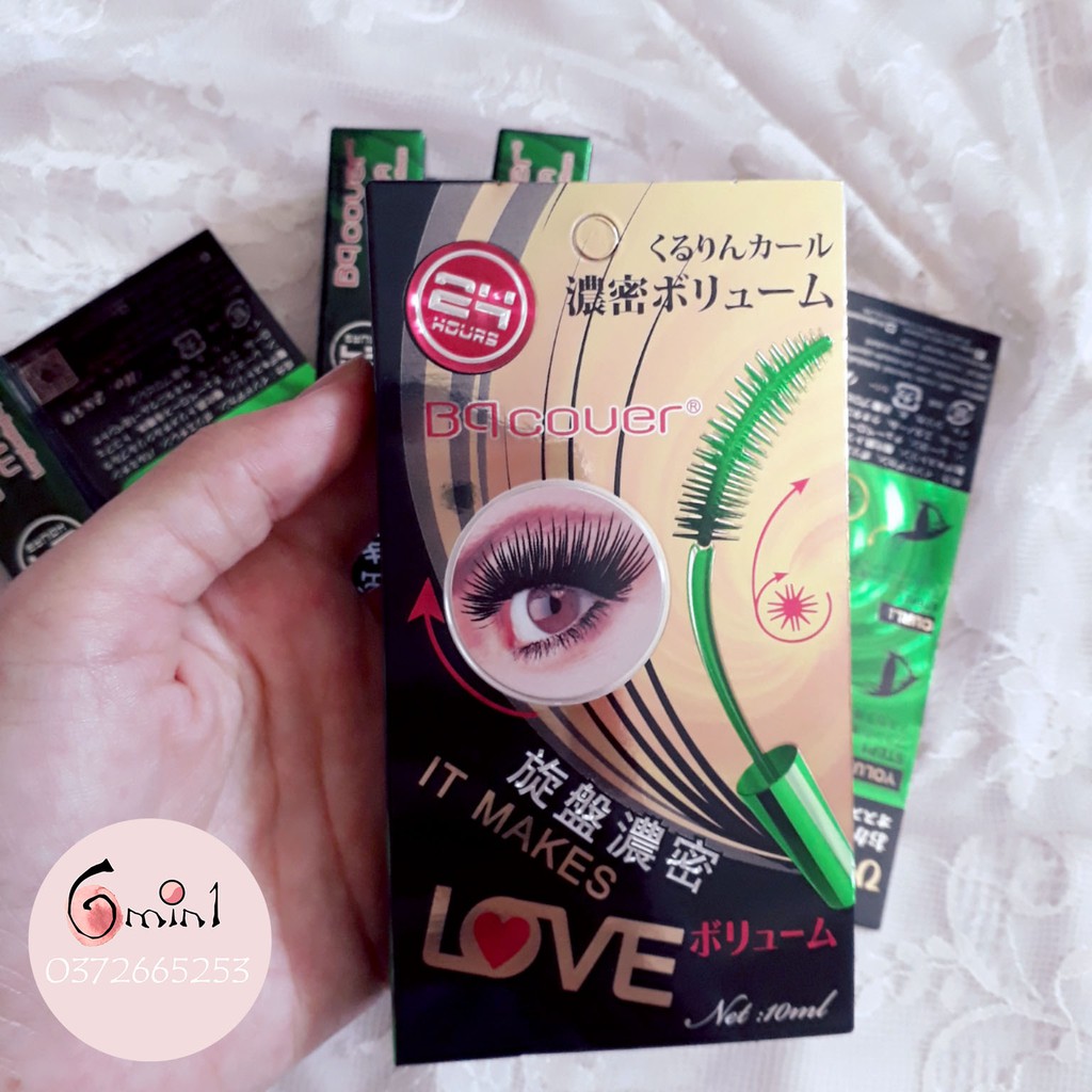 [New] Mascara Xanh Thái Lan Odbo Bq Cover Dài Mi 10ml