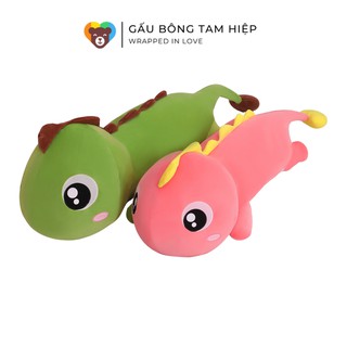 Gấu bông khủng long đuôi tim, khủng long nhồi bông đuôi tim hàng Việt Nam chất lượng cao