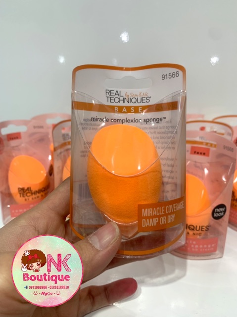 Bông Mút Trang Điểm Real Techniques By Sam & Nic Miracle Complexion Sponges