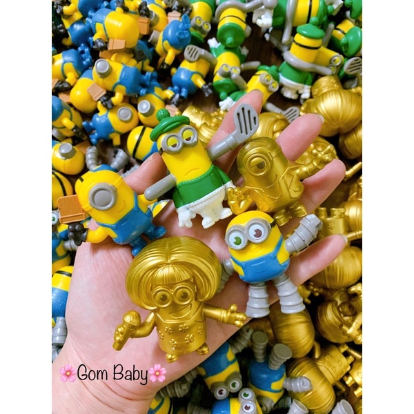 Set 5 Đồ chơi Mô hình nhân vật hoạt hình Minion
