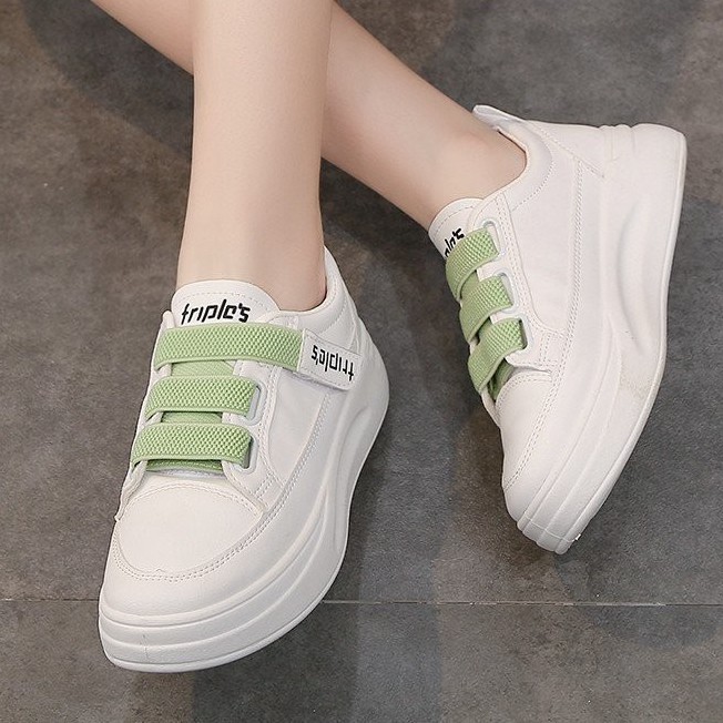 [INS Hàng Hot] 💥Giày thể thao nữ động trẻ trung Sneakers💥, giày thể thao phong cách Hàn Quốc màu trắng(1820)