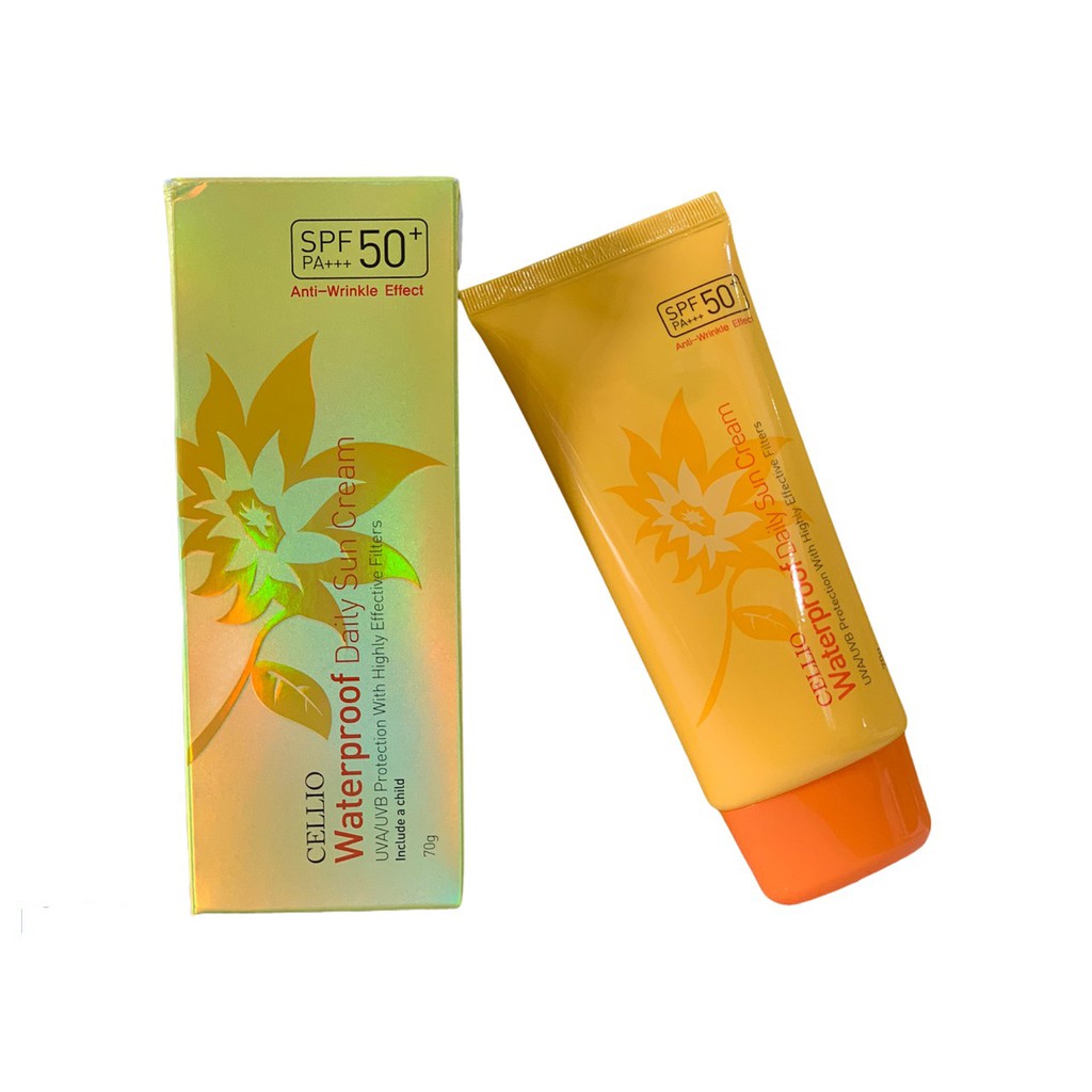 KEM CHỐNG NẮNG CELLIO SPF 50 PA++CS25-HÀNG CHÍNH HÃNG