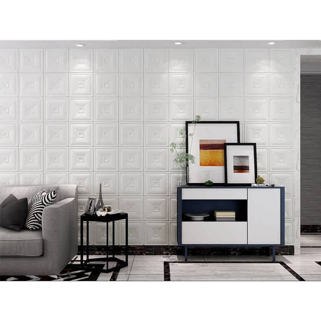 Xốp Dán Tường Giả Da Cao Cấp Mới, Kích Thước 70cm x 70cm | BigBuy360 - bigbuy360.vn
