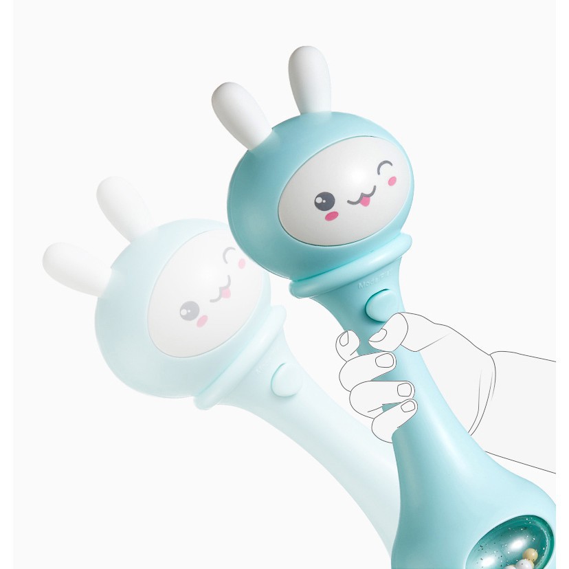 Lục Lạc Cầm Tay Đèn Led Phát Nhạc - KUB