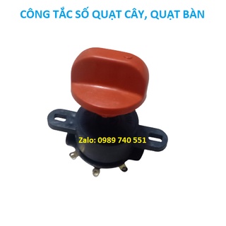 10 công tắc số quạt cây - quạt giả công nghiệp bé