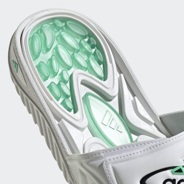 Dép Adidas Massage🔴CHÍNH HÃNG🔴Dép Adidas Reptossage White Green  - Simple Sneaker