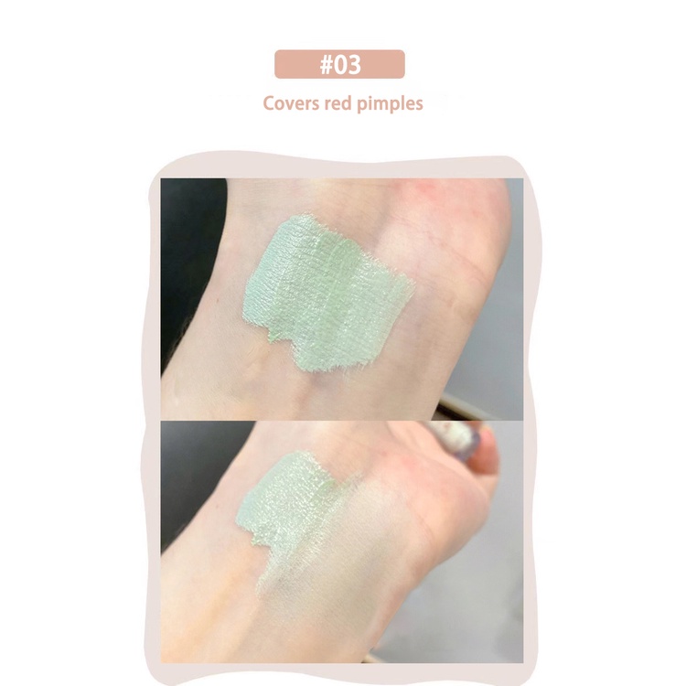 Kem che khuyết điểm CAPPUVINI 6g che phủ quầng thâm và mụn hiệu quả tùy chọn màu sắc