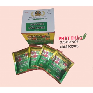 Phân bón cao cấp GẤU XANH 100gam giúp lá xanh dày, đâm chồi, mập cành.