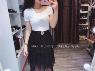 Áo lệch vai
