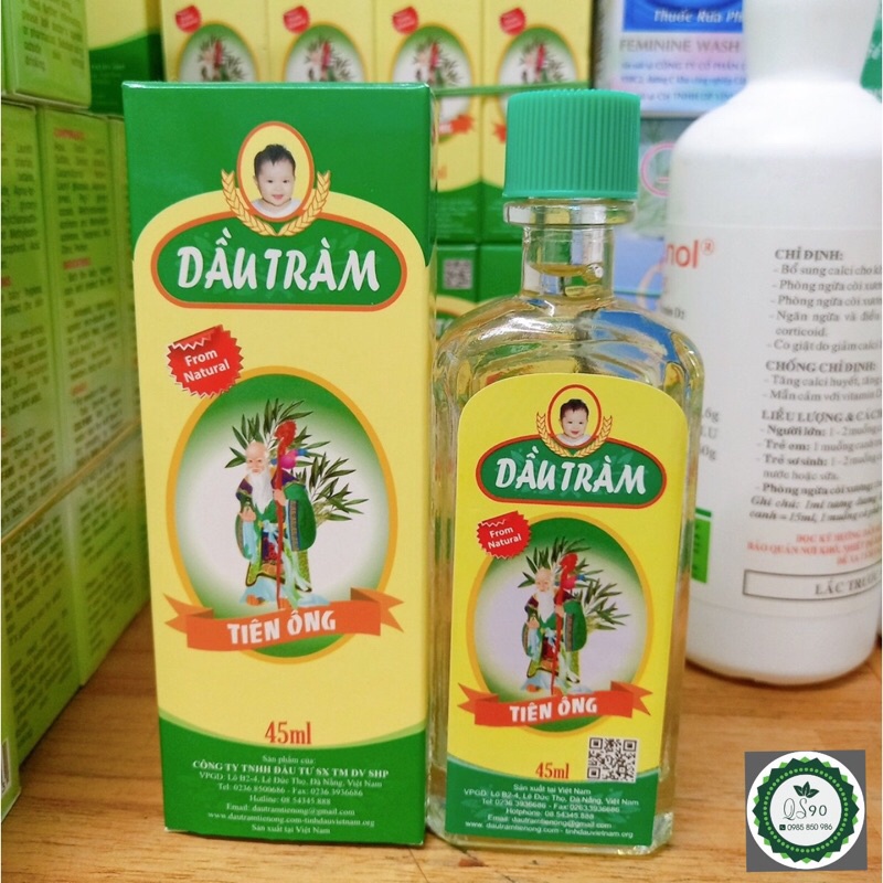 Dầu Tràm Tiên Ông 45ml,10ml