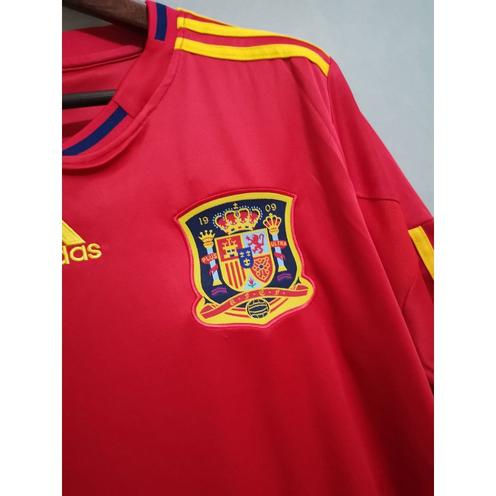 Áo Bóng Đá Phong Cách Retro Tây Ban Nha 2010