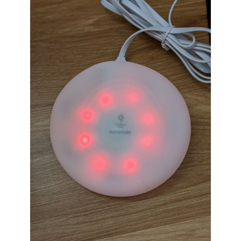 Đế sạc không dây Promate Cloud-Qi 7 màu sắc