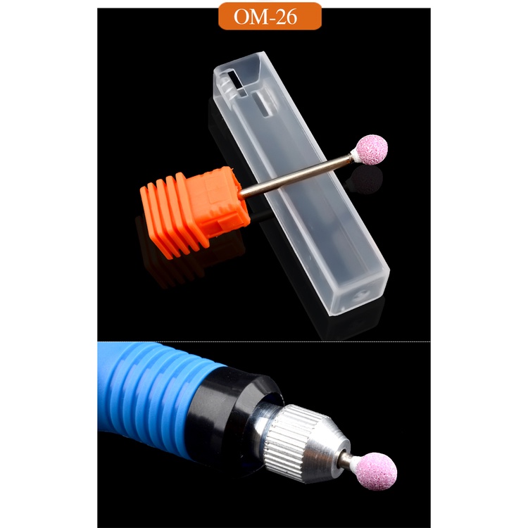 Mũi mài móng tay Misscheering phối thạch anh thời trang