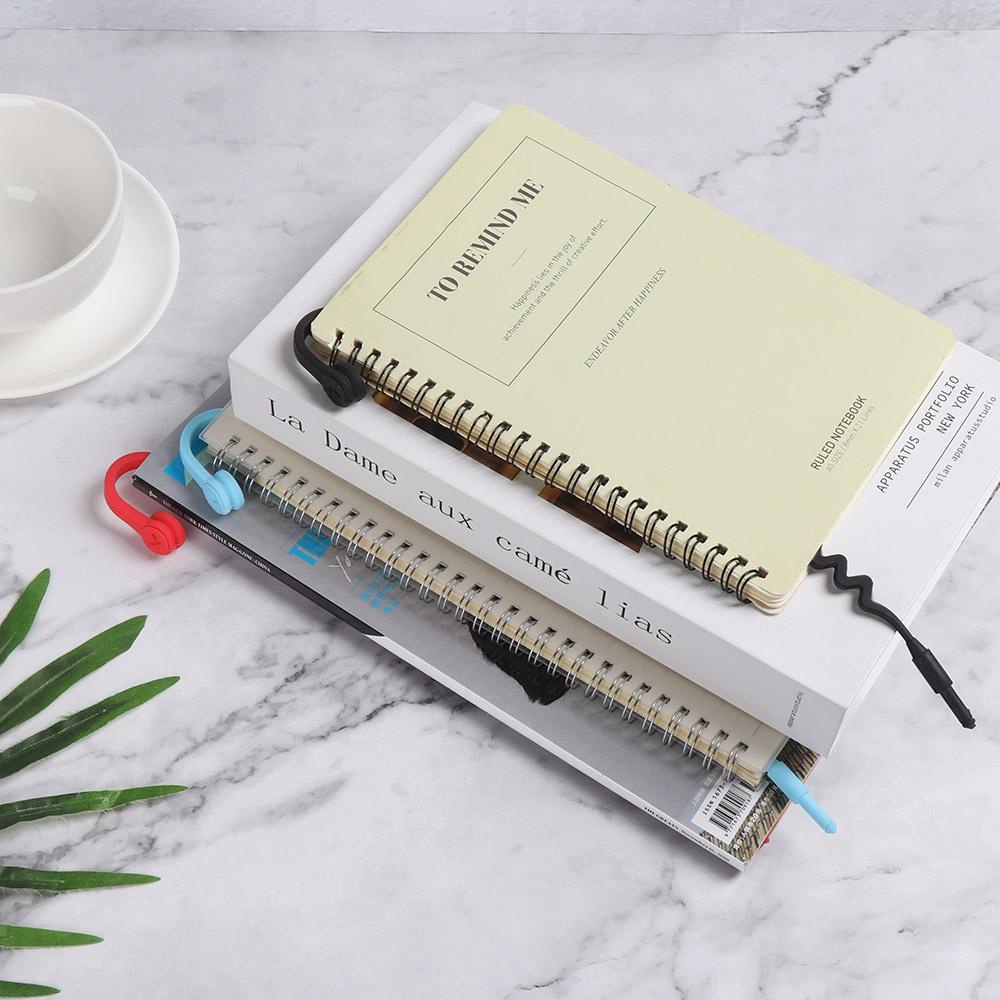 CHOOKEY Thẻ Đánh Dấu Trang Sách Bằng Silicone Hình Nốt Nhạc