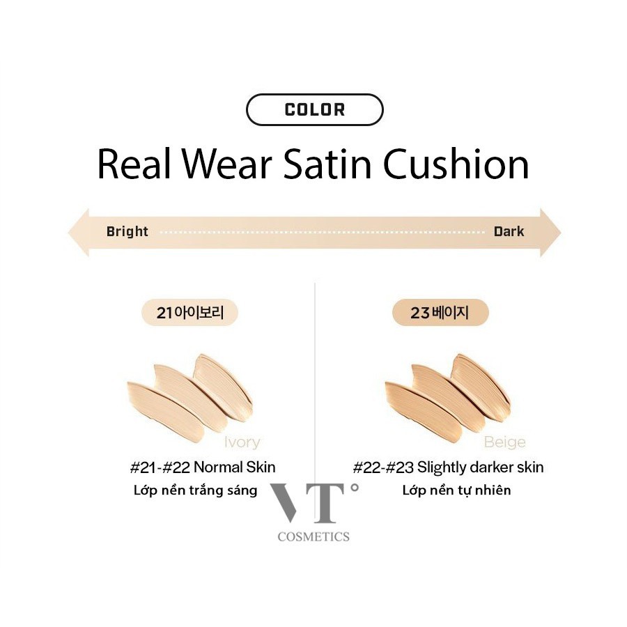 [PHẤN NỀN VT BT21] VT BT21 REAL WEAR SATIN CUSHION