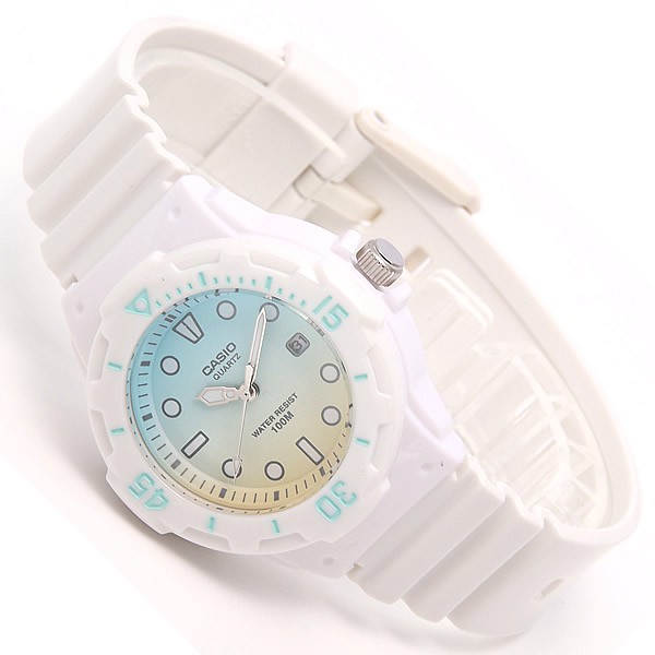 Đồng hồ nữ dây nhựa Casio chính hãng Anh Khuê LRW-200H-2E2VDR