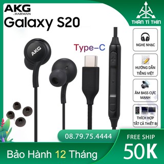 Tai nghe chân cắm Type C Chính Hãng AKG - Tai nghe nhét tai