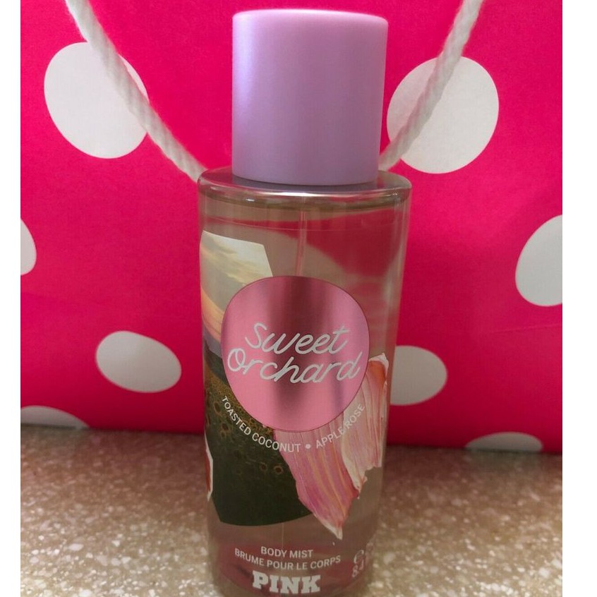 Xịt thơm toàn thân Victoria’s Secret dòng Pink mùi Sweet Orchard [𝑩𝒐𝒅𝒚𝒎𝒊𝒔𝒕 𝑨𝒖𝒕𝒉𝒆𝒏𝒕𝒊𝒄]