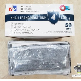 KHẨU TRANG Y TẾ AN PHÚ 4 lớp