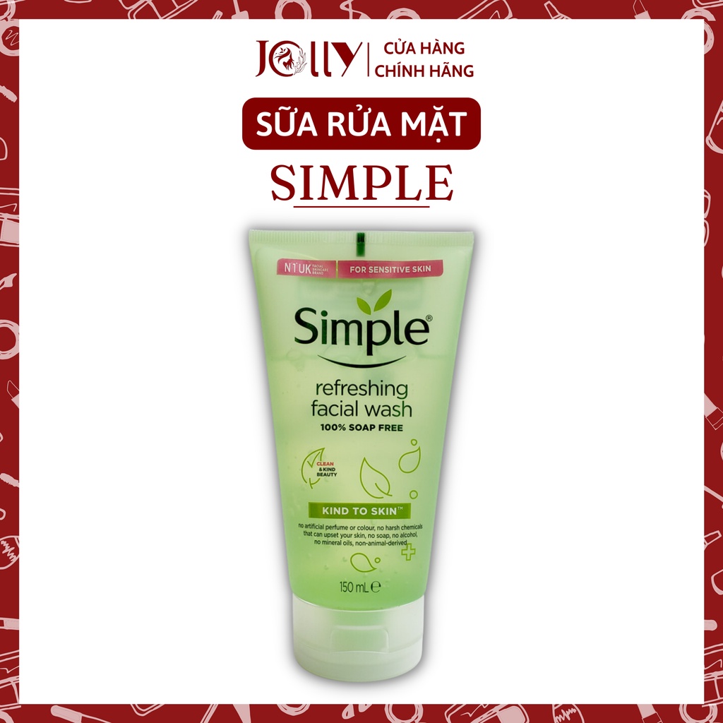 SỮA RỬA MẶT SIMPLE