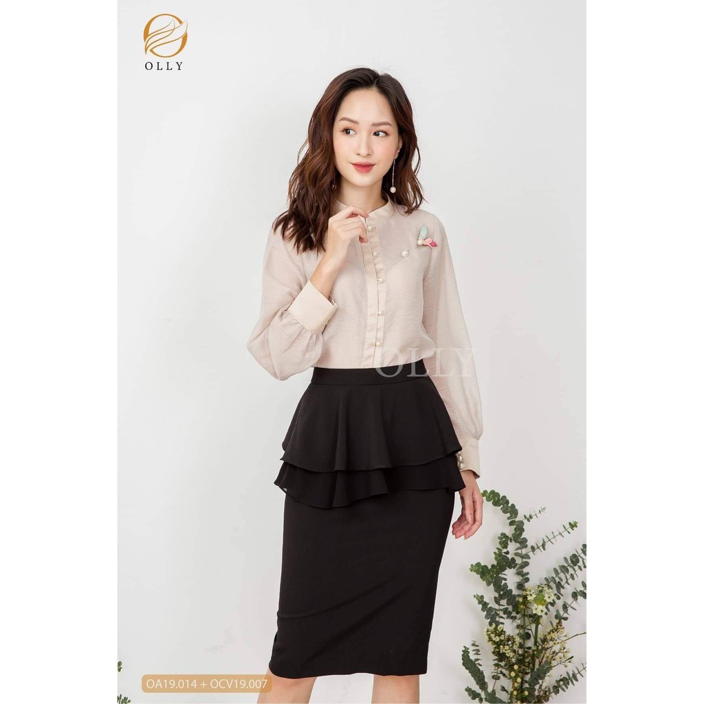 M80- Chân bút chì bèo thân trước 2 tầng che bụng cực xinh