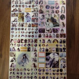 Set 4 tấm sticker Ma đạo tổ sư ( Mẫu Ngẫu Nhiên )