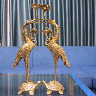 Cặp Hạc đồng cao 40cm