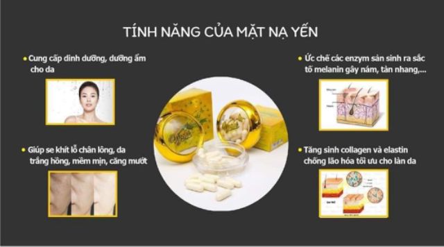 Mặt nạ Yến VyChi lẻ 1 viên