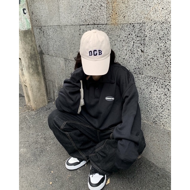 Mũ Lưỡi Trai - Nón Kết Thêu Chữ Logo Signature DGB Unisex Nam Nữ - Cap Dragonbyboi