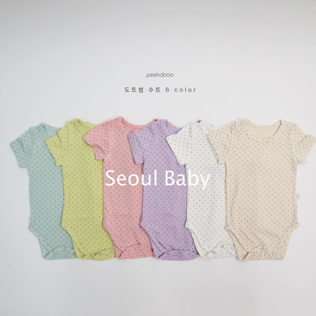 Áo bodysuit cộc bi nhí hãng Peekaboo