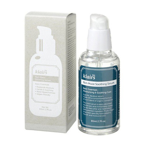 Tinh chất dưỡng ẩm Sâu Klairs Rich Moist Soothing Serum 80ml