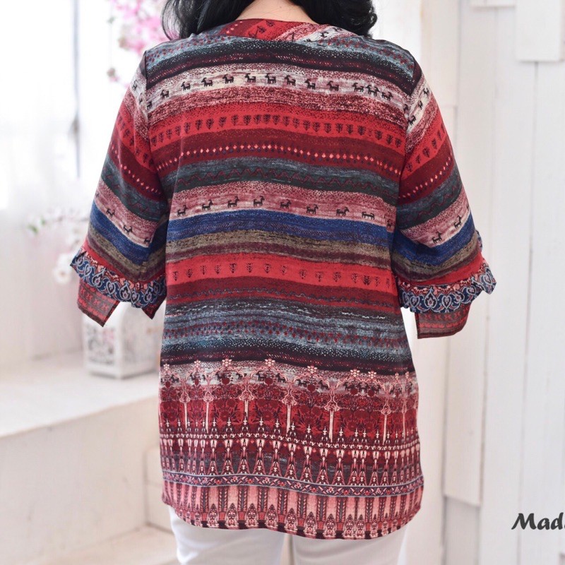 Madam Sotoni - Thời trang trung niên - Áo kiểu nữ trung niên - DHTL904