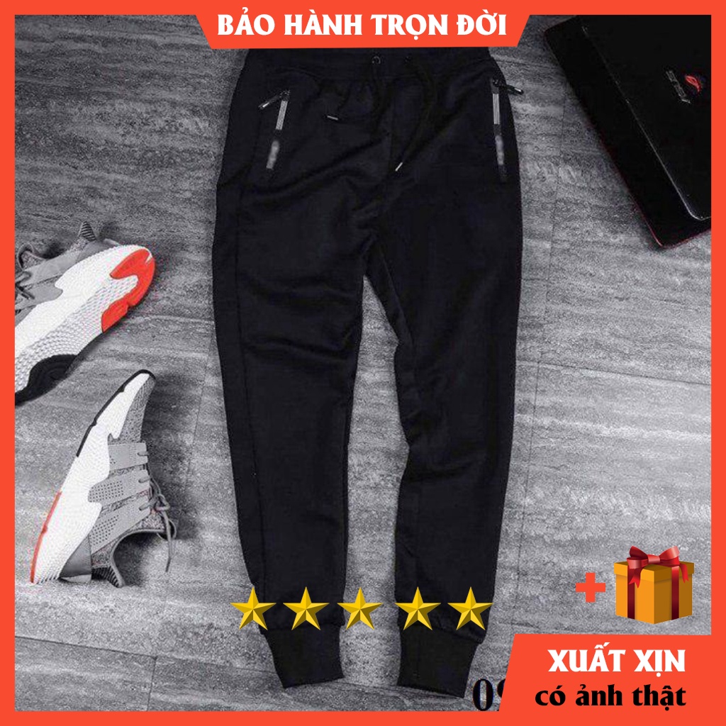 Quần thể thao khóa kéo in chữ Das BẢO HÀNH TRỌN ĐỜI