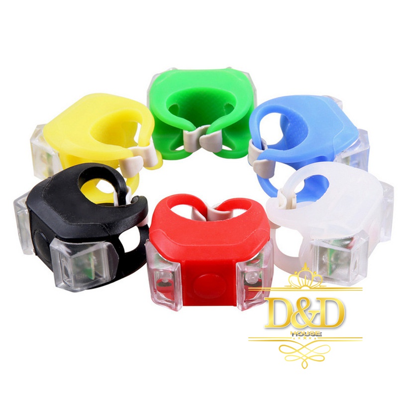 Combo 2 đèn LED chớp tắt cảnh báo cho xe đạp, xe scooter, xe thăng bằng trẻ em