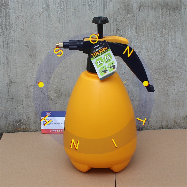 Bình xịt nước tưới cây phun sương cao cấp siêu bền TOLSEN 57283