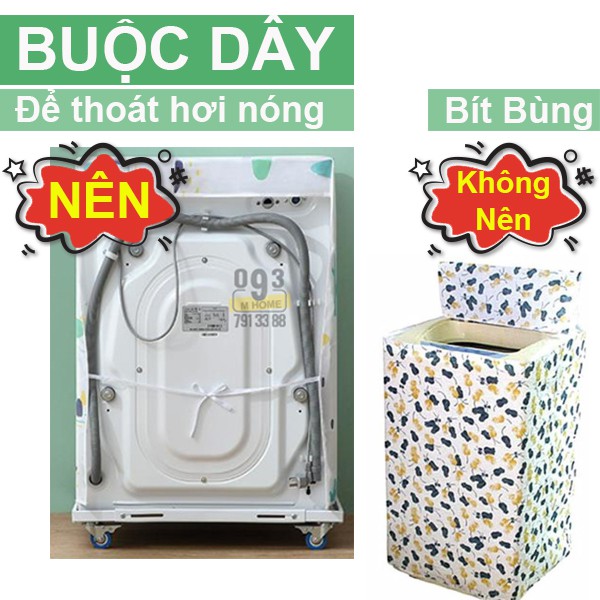 Áo Trùm Máy Giặt Chống Nước Cửa Trên Cửa Ngang,Tấm phủ Cho Máy Giặt