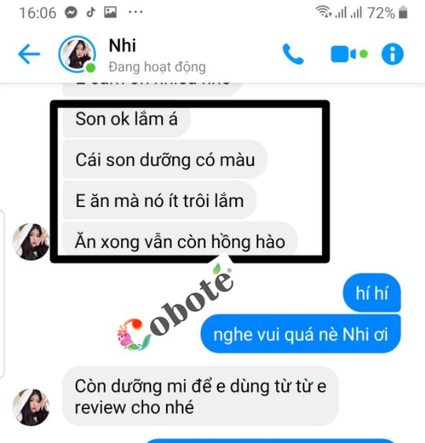 Son Dưỡng Có Màu 100% Chuẩn Thiên Nhiên