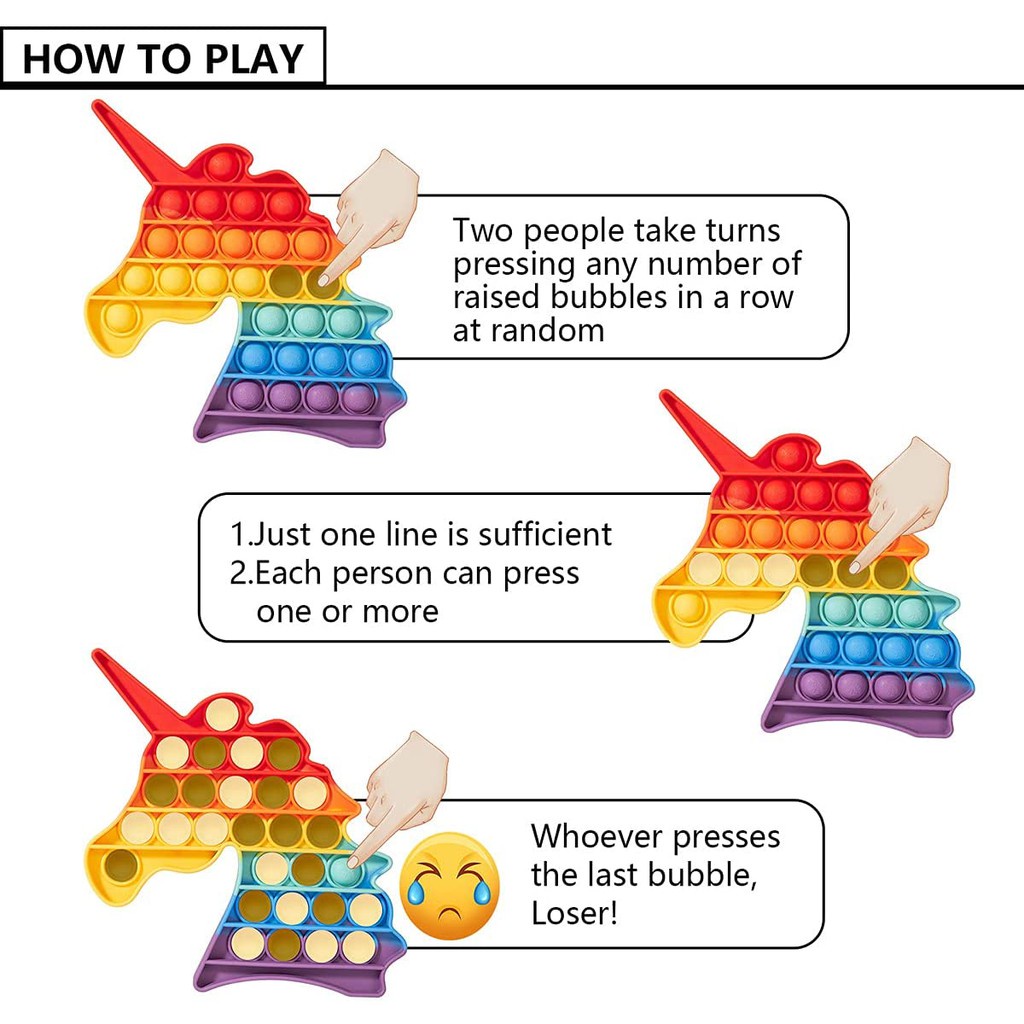 Đồ chơi bóp bong bóng giải tỏa căng thẳng nhiều kiểu dáng đáng yêu