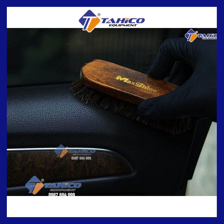 Bàn chải vệ sinh đa năng lông ngựa cao cấp Maxshine ⚡ CHÍNH HÃNG⚡ - Tahico