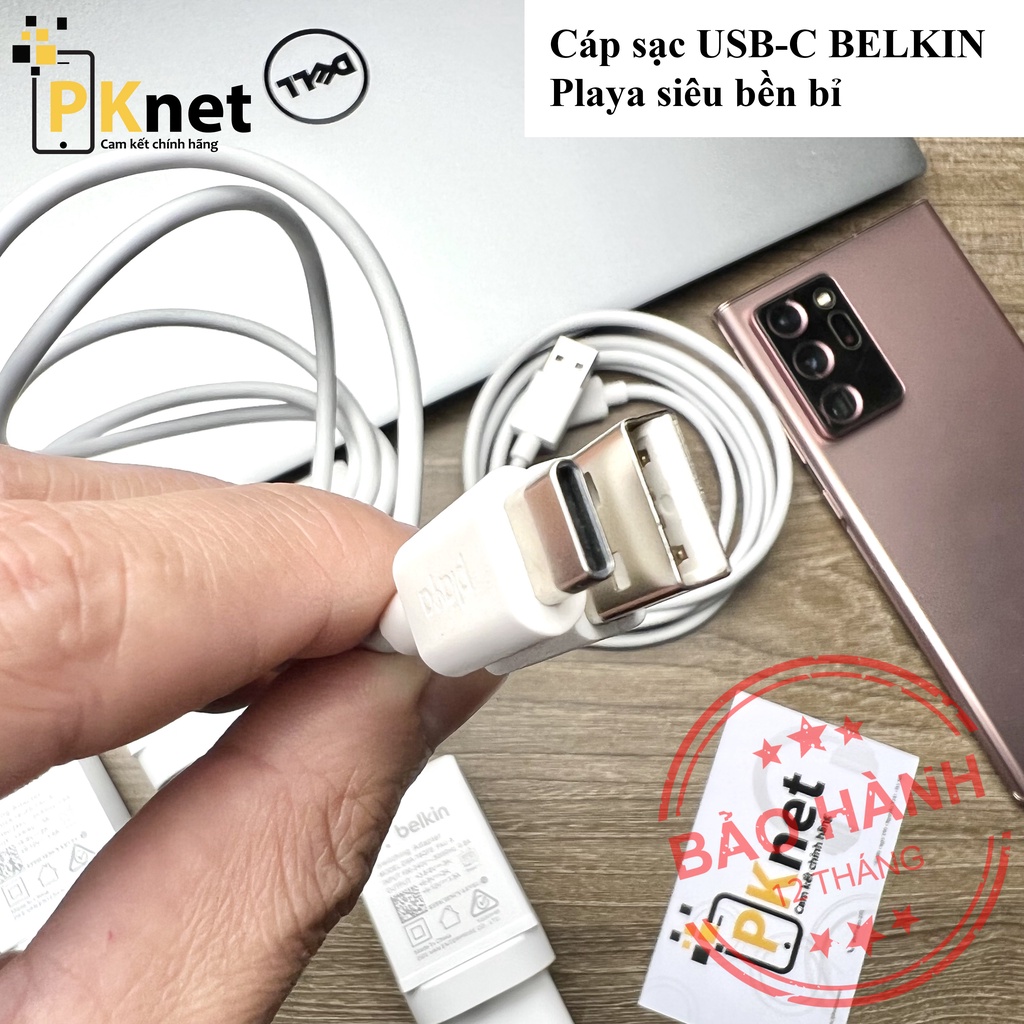 Sạc Quick Charge 3.0 18W BELKIN  cho thị trường Úc, thương hiệu Mỹ - Bảo hành 1 đổi 1.