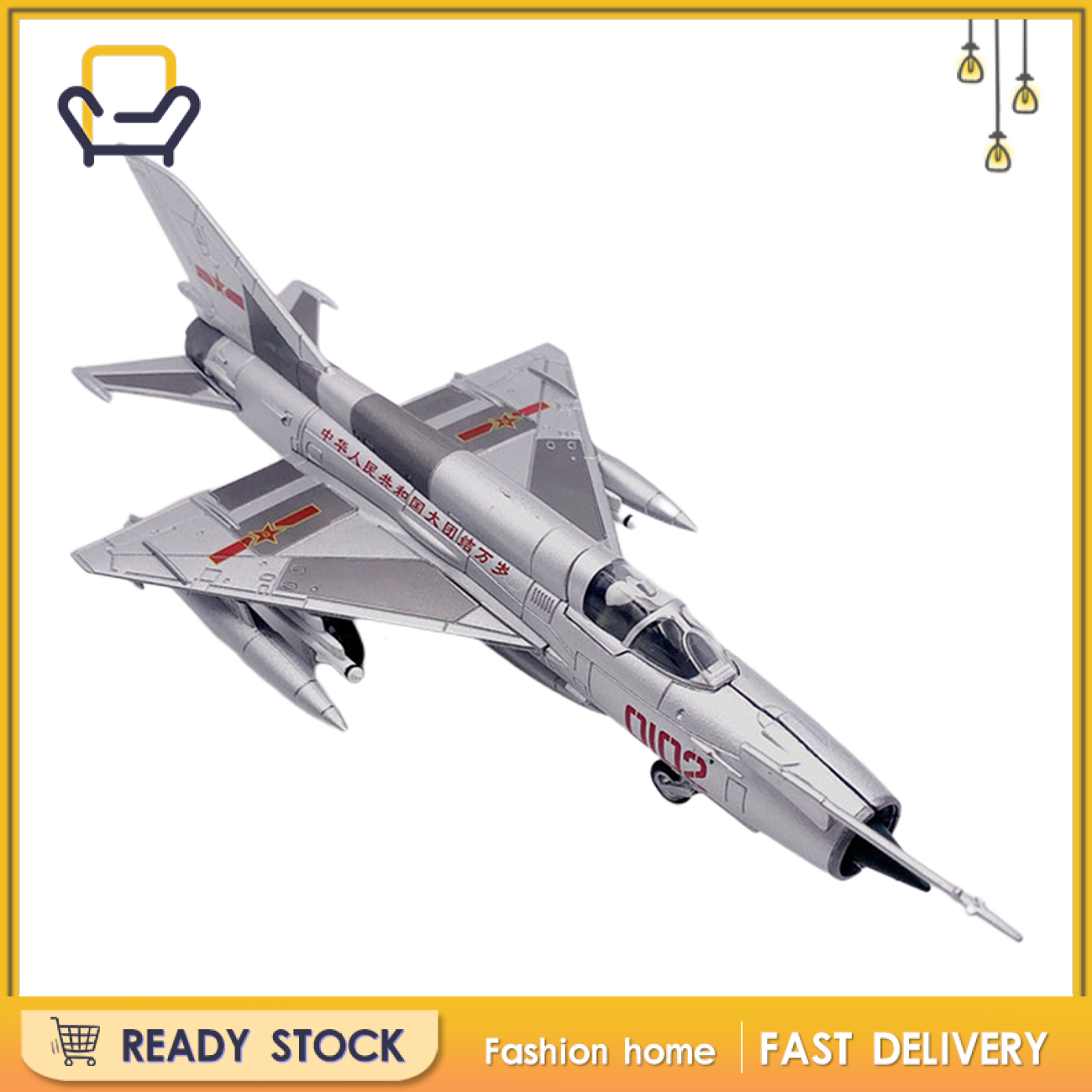 AIRCRAFT MODEL Mô Hình Máy Bay Chiến Đấu Mig-21 Tỉ Lệ 1 / 72