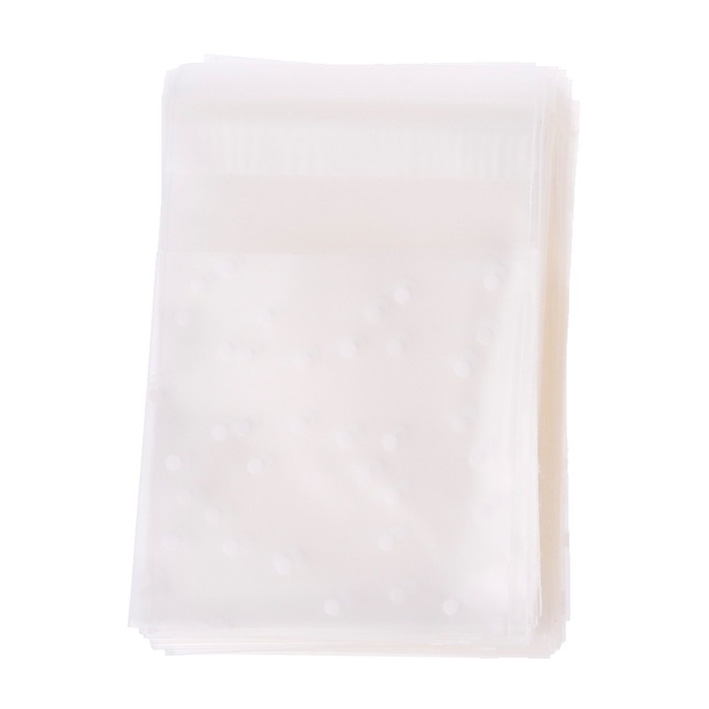 ❤❤ 100Pcs Christmas Self Adhesive Cookie Candy Treat Gift DIY Plastic Package