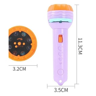 đèn pin chiếu hình 3D loại 80 hình