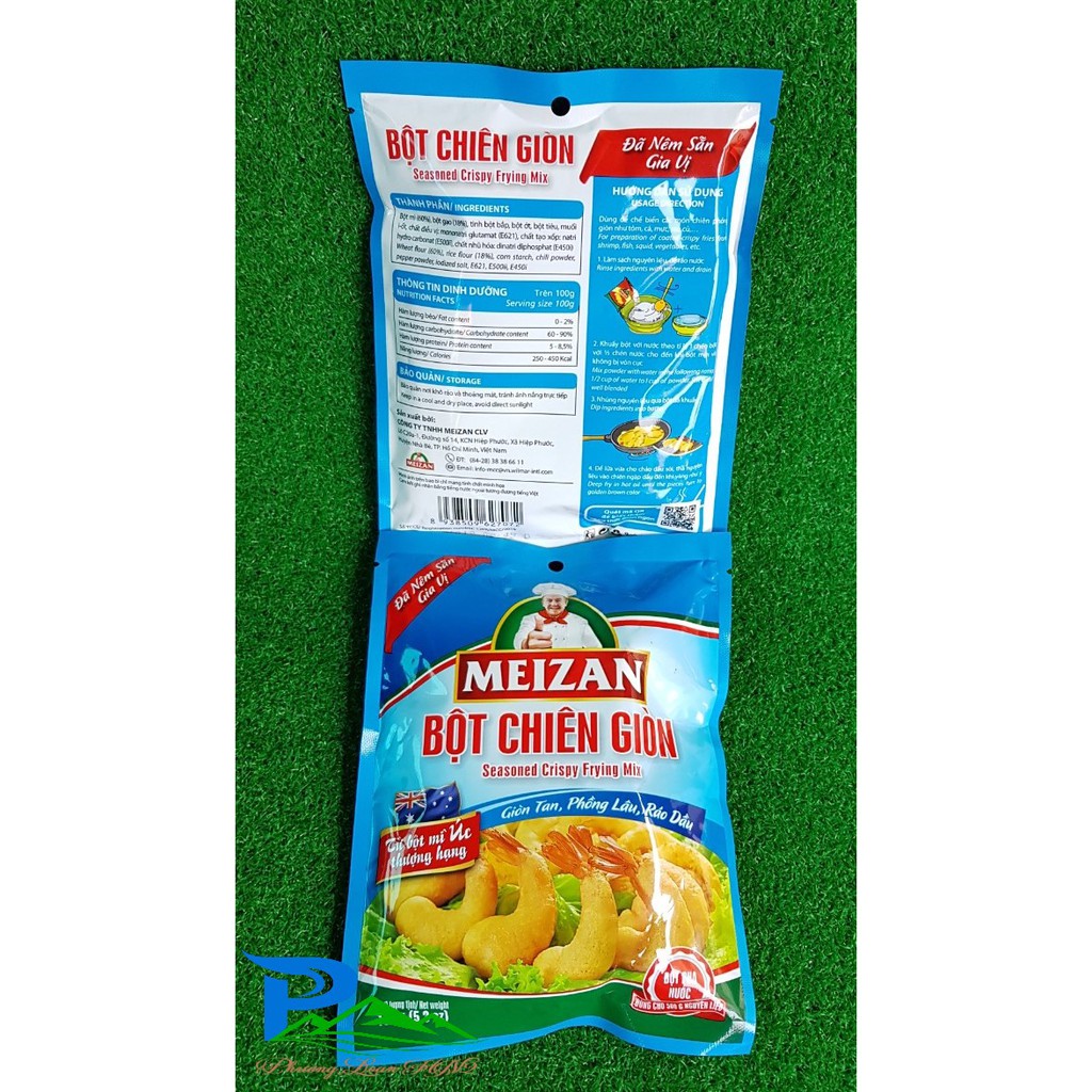 Bột chiên giòn Meizan nêm sẵn gia vị - Gói 150g
