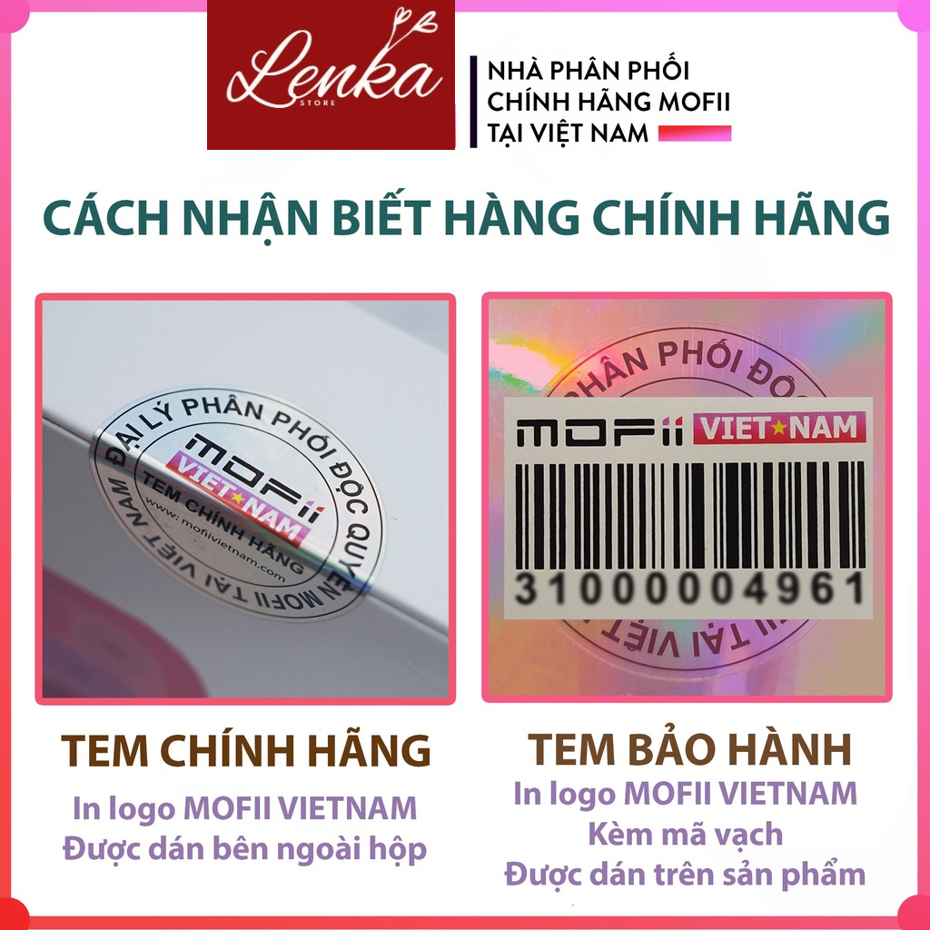 Bộ bàn Phím và Chuột Không Dây MOFII CANDY MIXED Chính Hãng - LenKastore