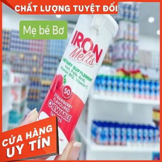 VIÊN SẮT NGẬM BỔ MÁU IRON MELTS ( Úc ) - 50v [DATE 2023]